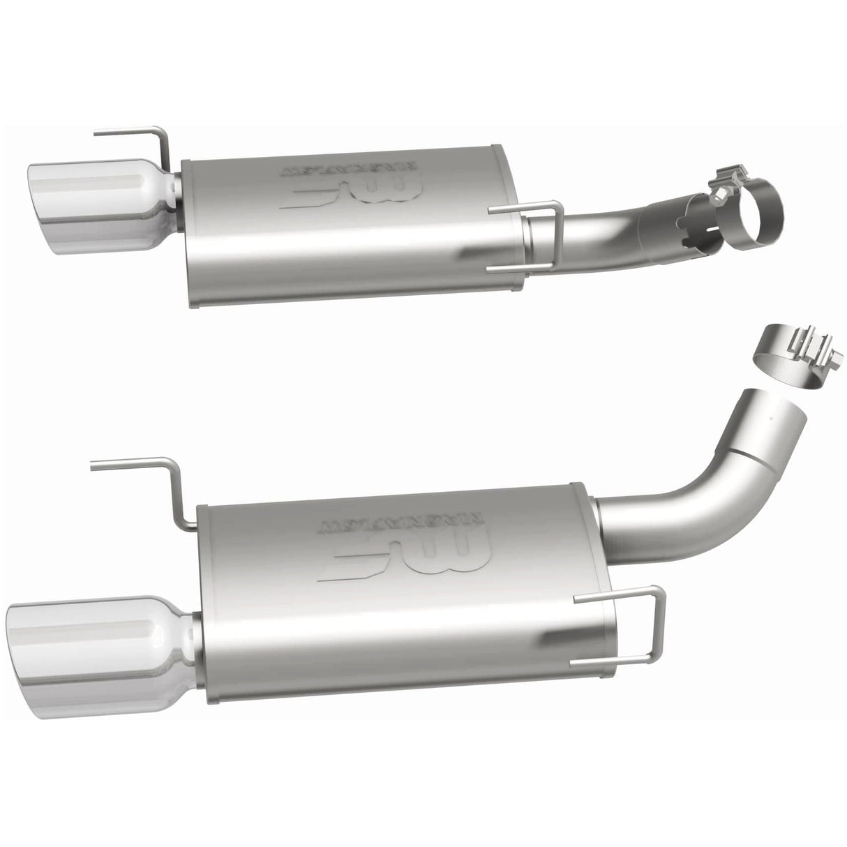 Street Series Stainless Axle-Back System MagnaFlow Exhaust Products Exhaust System Kit  AXOPROS