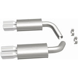 Street Series Stainless Axle-Back System MagnaFlow Exhaust Products Exhaust System Kit  AXOPROS