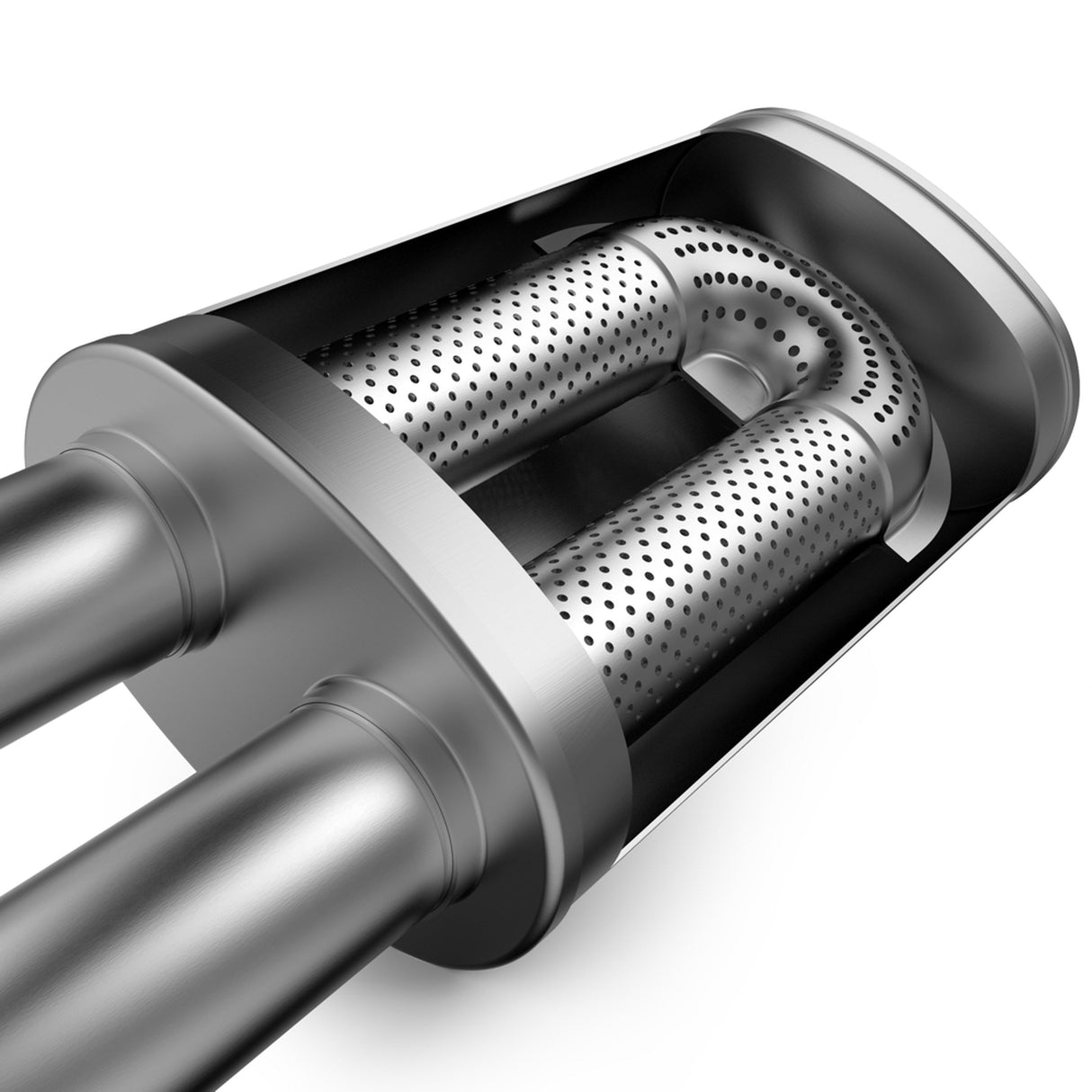 Street Series Stainless Axle-Back System MagnaFlow Exhaust Products Exhaust System Kit  AXOPROS