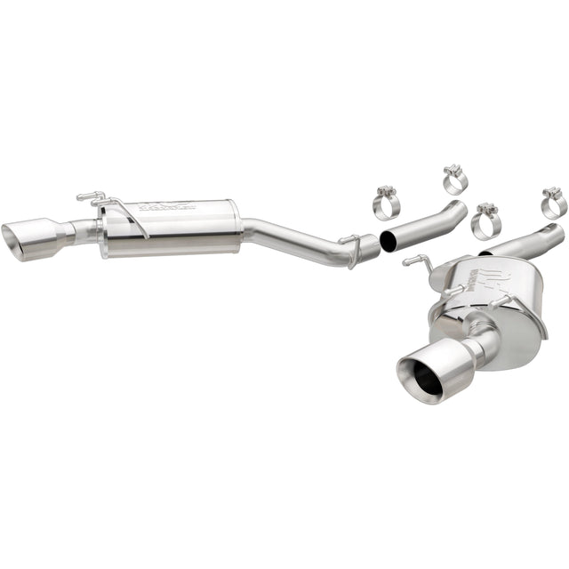 Street Series Stainless Axle-Back System MagnaFlow Exhaust Products Exhaust System Kit  AXOPROS