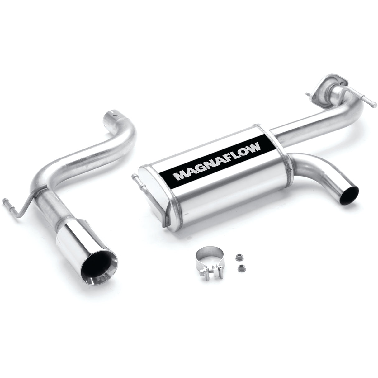 Street Series Stainless Axle-Back System MagnaFlow Exhaust Products Exhaust System Kit  AXOPROS