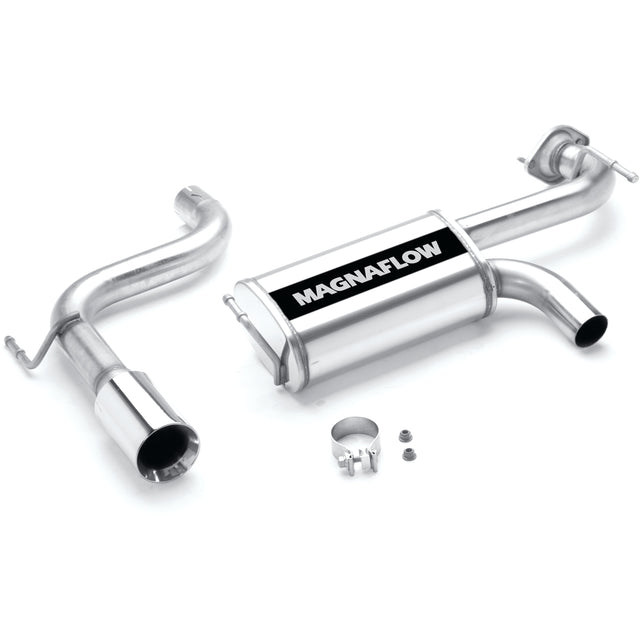 Street Series Stainless Axle-Back System MagnaFlow Exhaust Products Exhaust System Kit  AXOPROS
