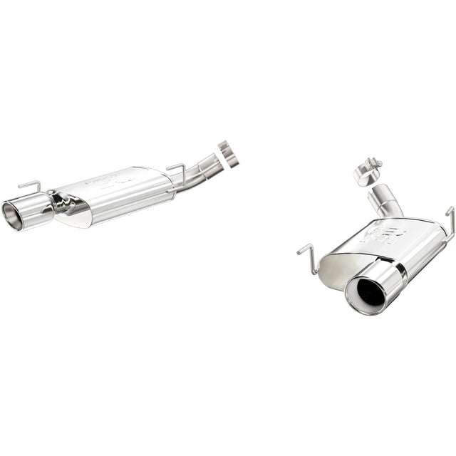 Street Series Stainless Axle-Back System MagnaFlow Exhaust Products Exhaust System Kit  AXOPROS