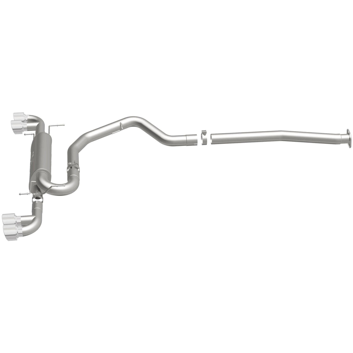 Street Series Stainless Cat-Back System MagnaFlow Exhaust Products Exhaust System Kit  AXOPROS