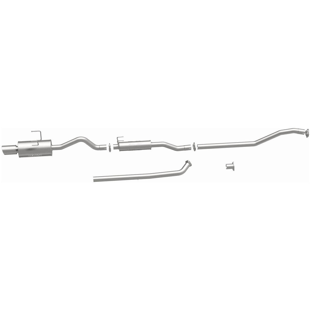 Street Series Stainless Cat-Back System MagnaFlow Exhaust Products Exhaust System Kit  AXOPROS