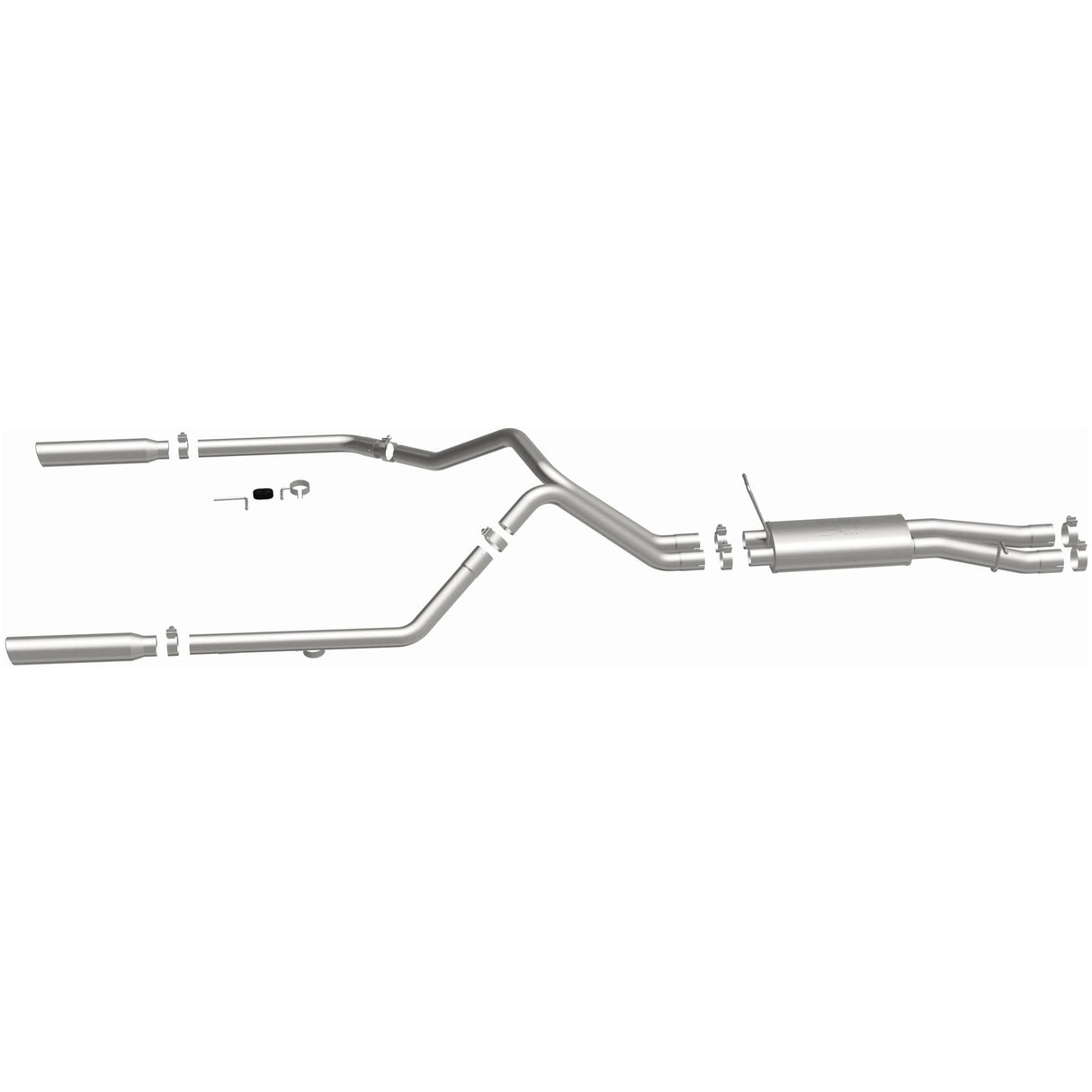 Street Series Stainless Cat-Back System MagnaFlow Exhaust Products Exhaust System Kit  AXOPROS