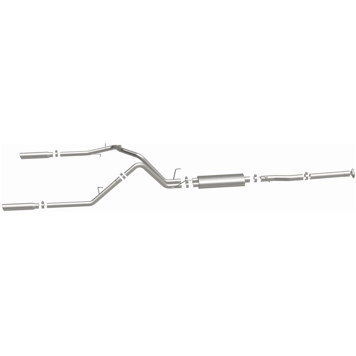 Street Series Stainless Cat-Back System MagnaFlow Exhaust Products Exhaust System Kit  AXOPROS