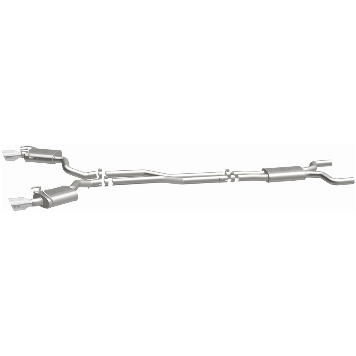 Street Series Stainless Cat-Back System MagnaFlow Exhaust Products Exhaust System Kit  AXOPROS