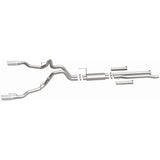 Street Series Stainless Cat-Back System MagnaFlow Exhaust Products Exhaust System Kit  AXOPROS
