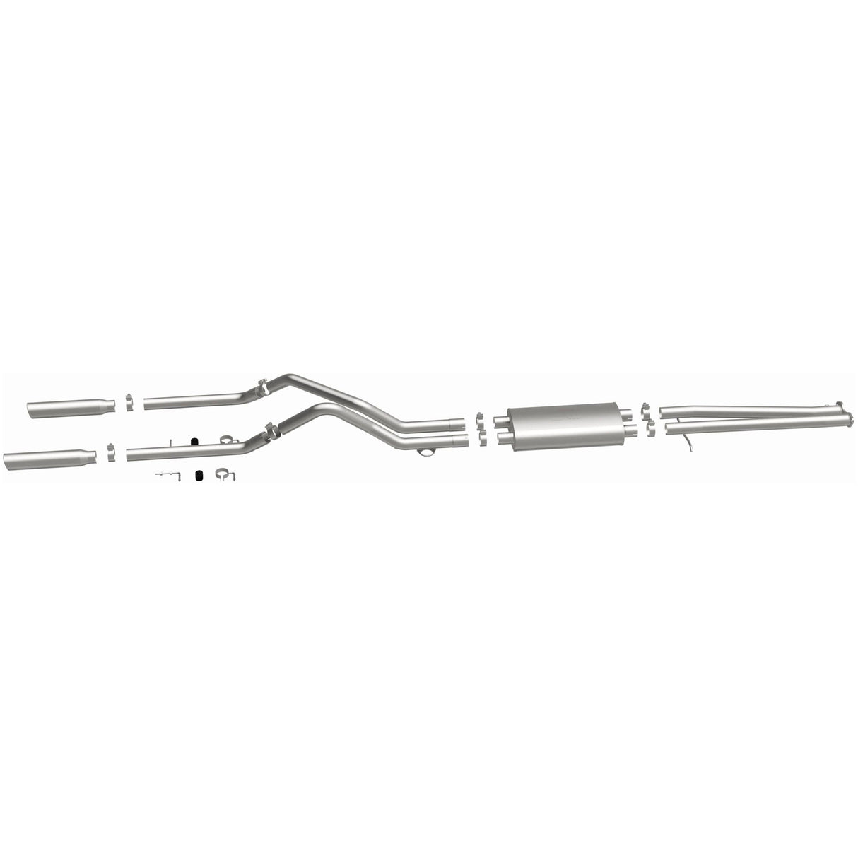 Street Series Stainless Cat-Back System MagnaFlow Exhaust Products Exhaust System Kit  AXOPROS
