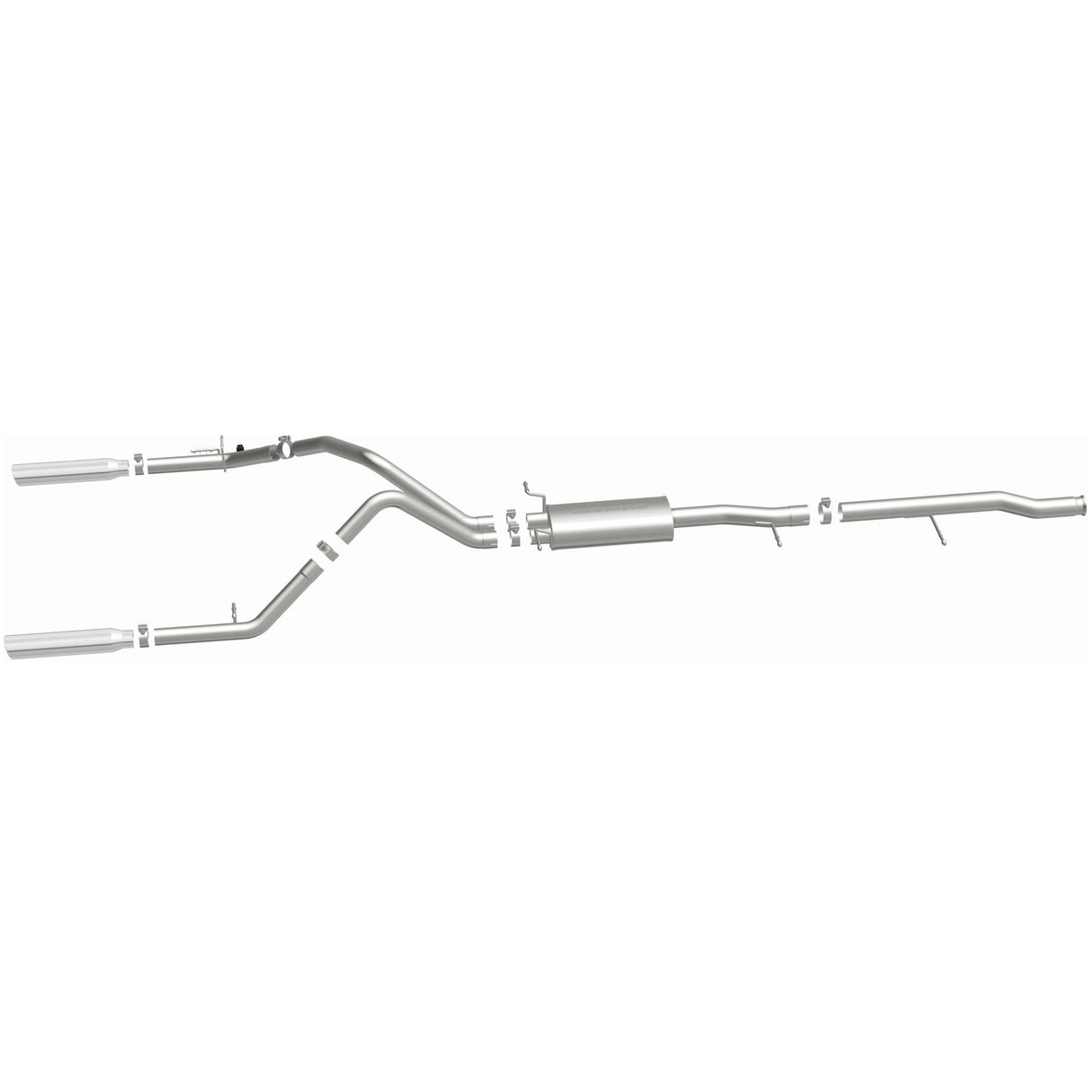Street Series Stainless Cat-Back System MagnaFlow Exhaust Products Exhaust System Kit  AXOPROS