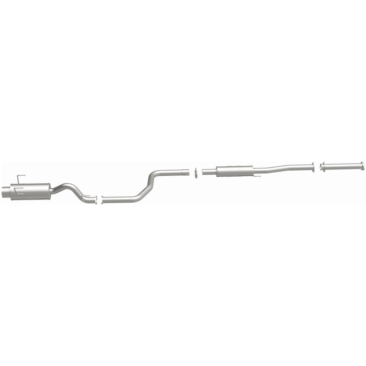 Street Series Stainless Cat-Back System MagnaFlow Exhaust Products Exhaust System Kit  AXOPROS