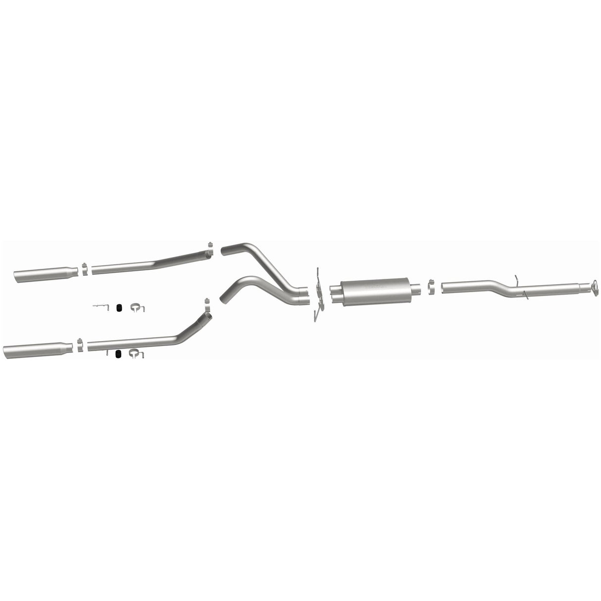 Street Series Stainless Cat-Back System MagnaFlow Exhaust Products Exhaust System Kit  AXOPROS