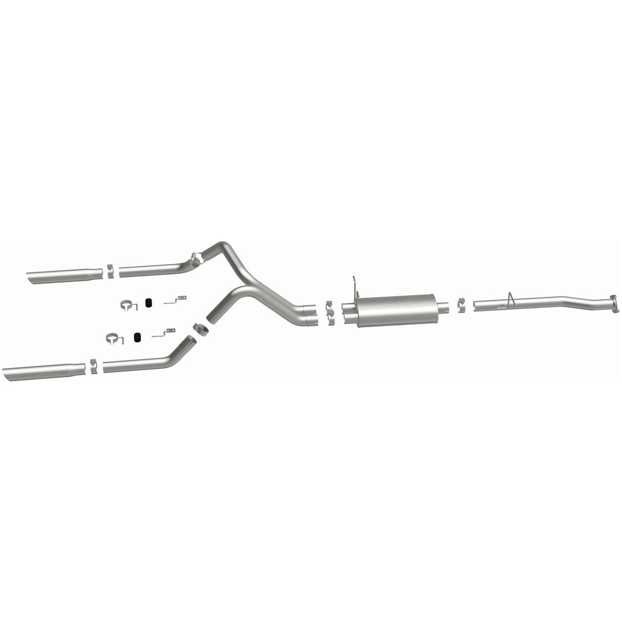 Street Series Stainless Cat-Back System MagnaFlow Exhaust Products Exhaust System Kit  AXOPROS
