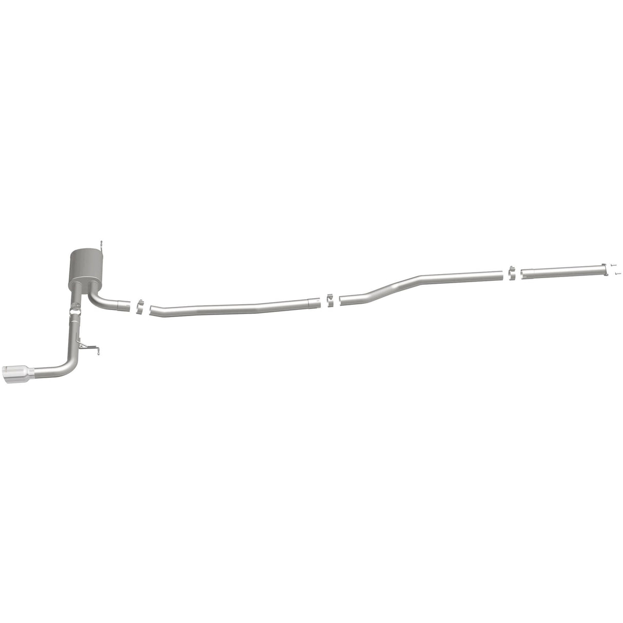 Street Series Stainless Cat-Back System MagnaFlow Exhaust Products Exhaust System Kit  AXOPROS