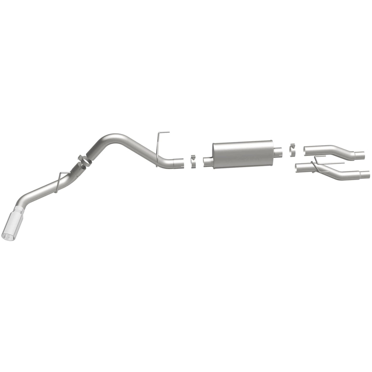 Street Series Stainless Cat-Back System MagnaFlow Exhaust Products Exhaust System Kit  AXOPROS