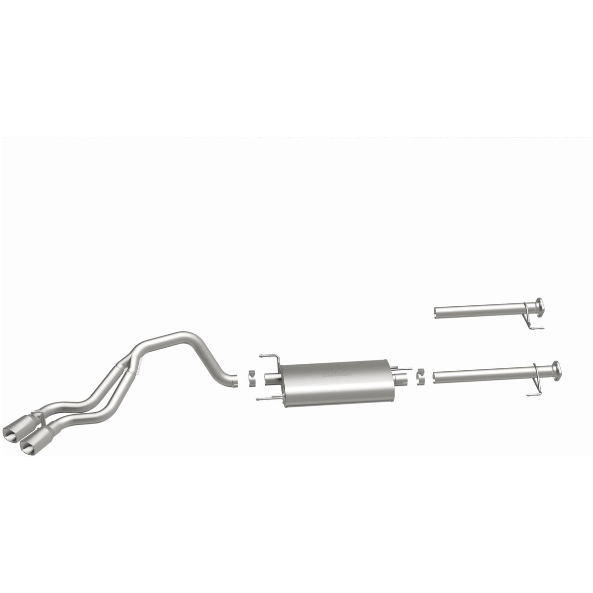 Street Series Stainless Cat-Back System MagnaFlow Exhaust Products Exhaust System Kit  AXOPROS