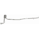 Street Series Stainless Cat-Back System MagnaFlow Exhaust Products Exhaust System Kit  AXOPROS