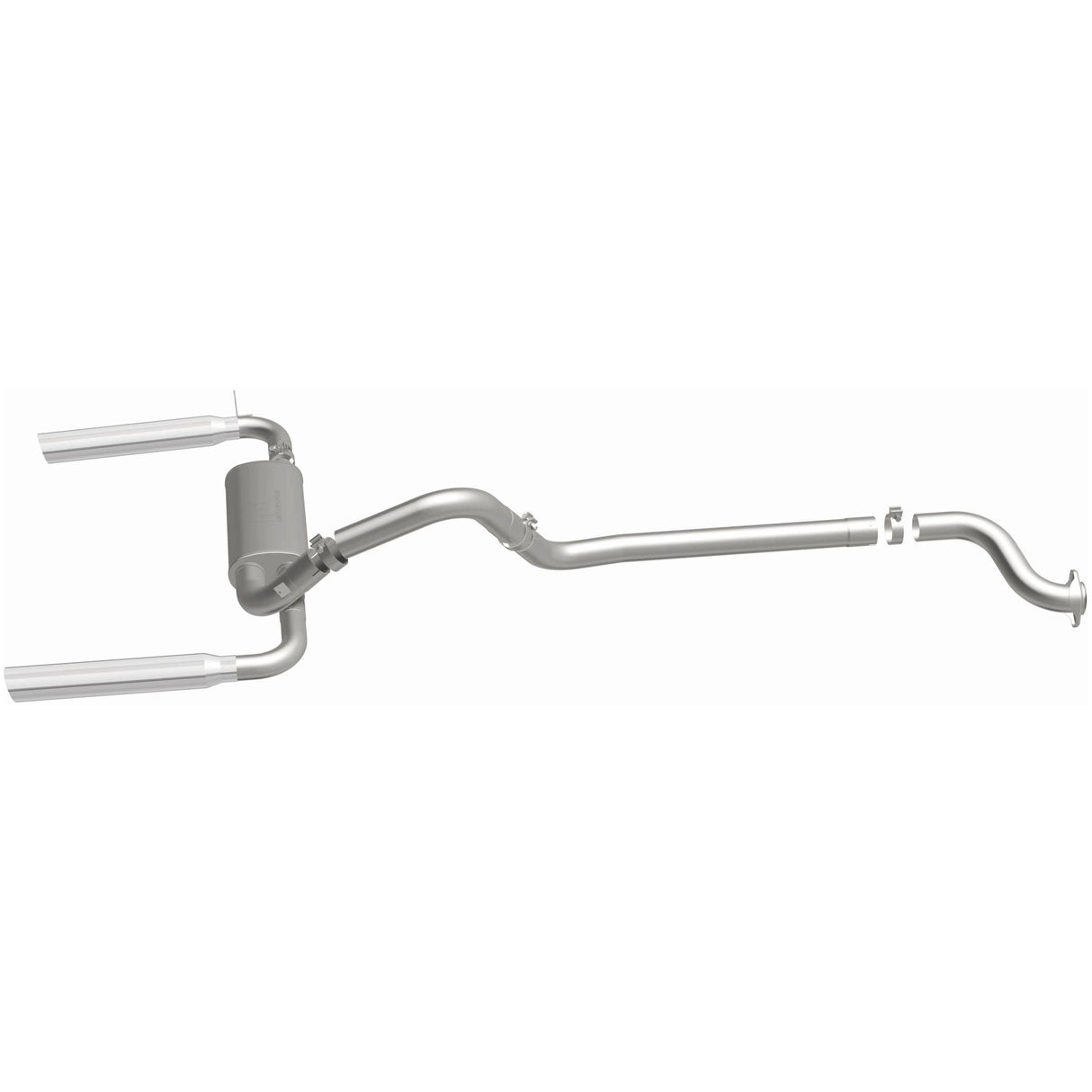 Street Series Stainless Cat-Back System MagnaFlow Exhaust Products Exhaust System Kit  AXOPROS