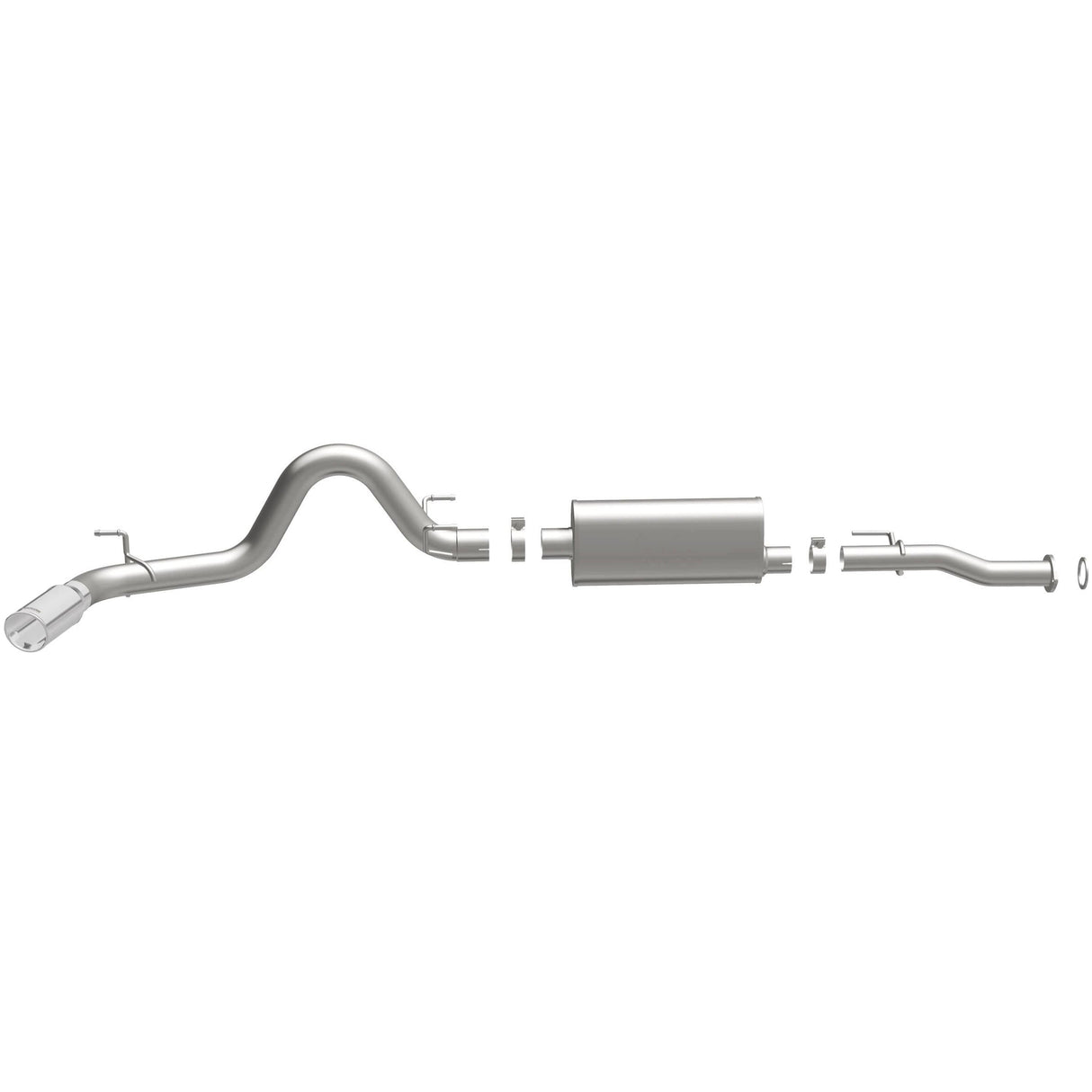Street Series Stainless Cat-Back System MagnaFlow Exhaust Products Exhaust System Kit  AXOPROS