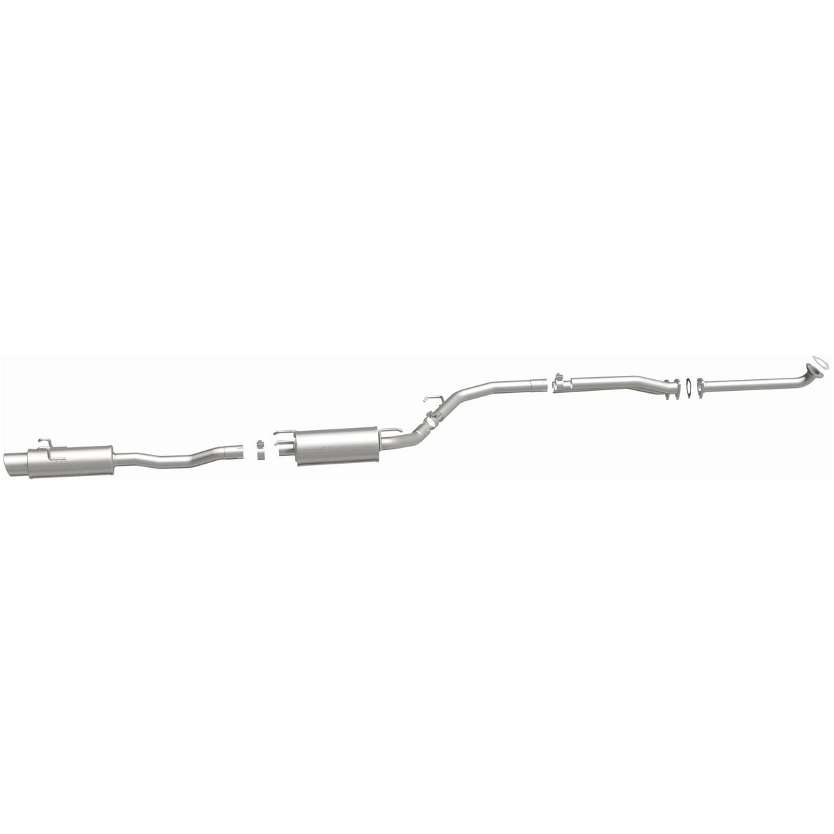 Street Series Stainless Cat-Back System MagnaFlow Exhaust Products Exhaust System Kit  AXOPROS