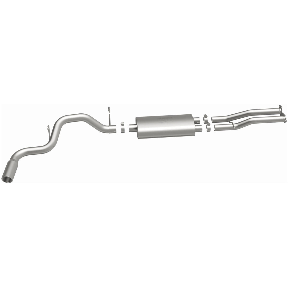 Street Series Stainless Cat-Back System MagnaFlow Exhaust Products Exhaust System Kit  AXOPROS