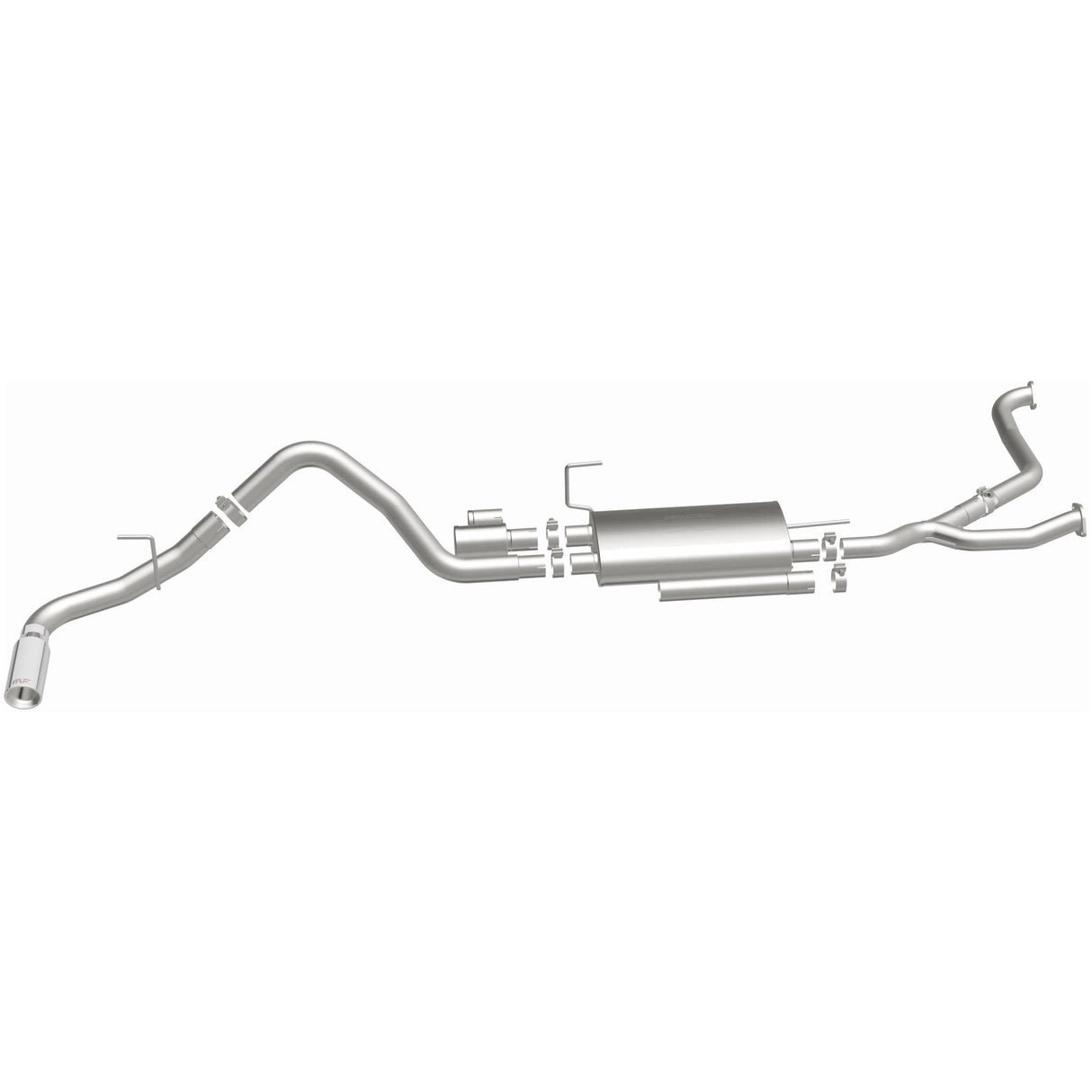 Street Series Stainless Cat-Back System MagnaFlow Exhaust Products Exhaust System Kit  AXOPROS