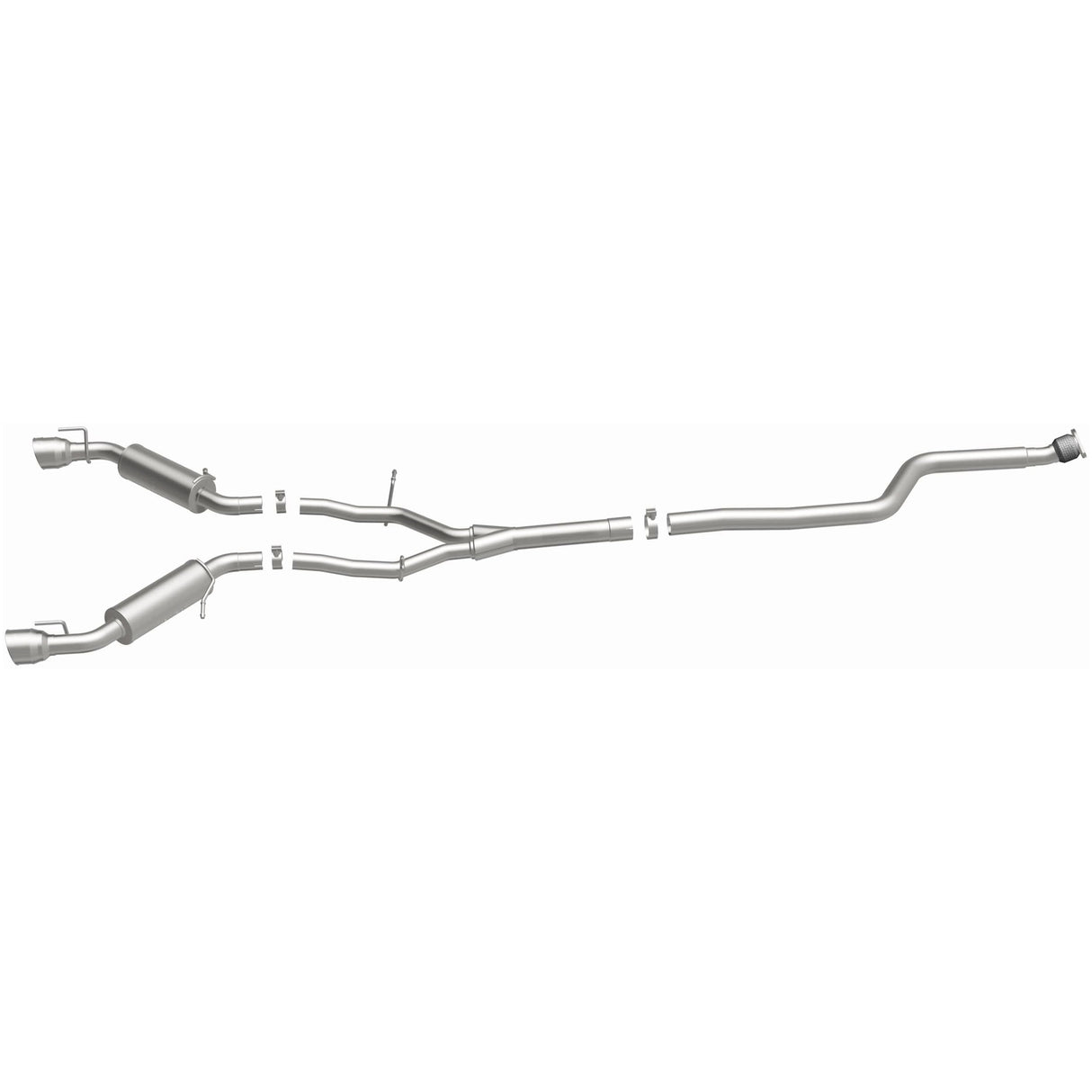 Street Series Stainless Cat-Back System MagnaFlow Exhaust Products Exhaust System Kit  AXOPROS
