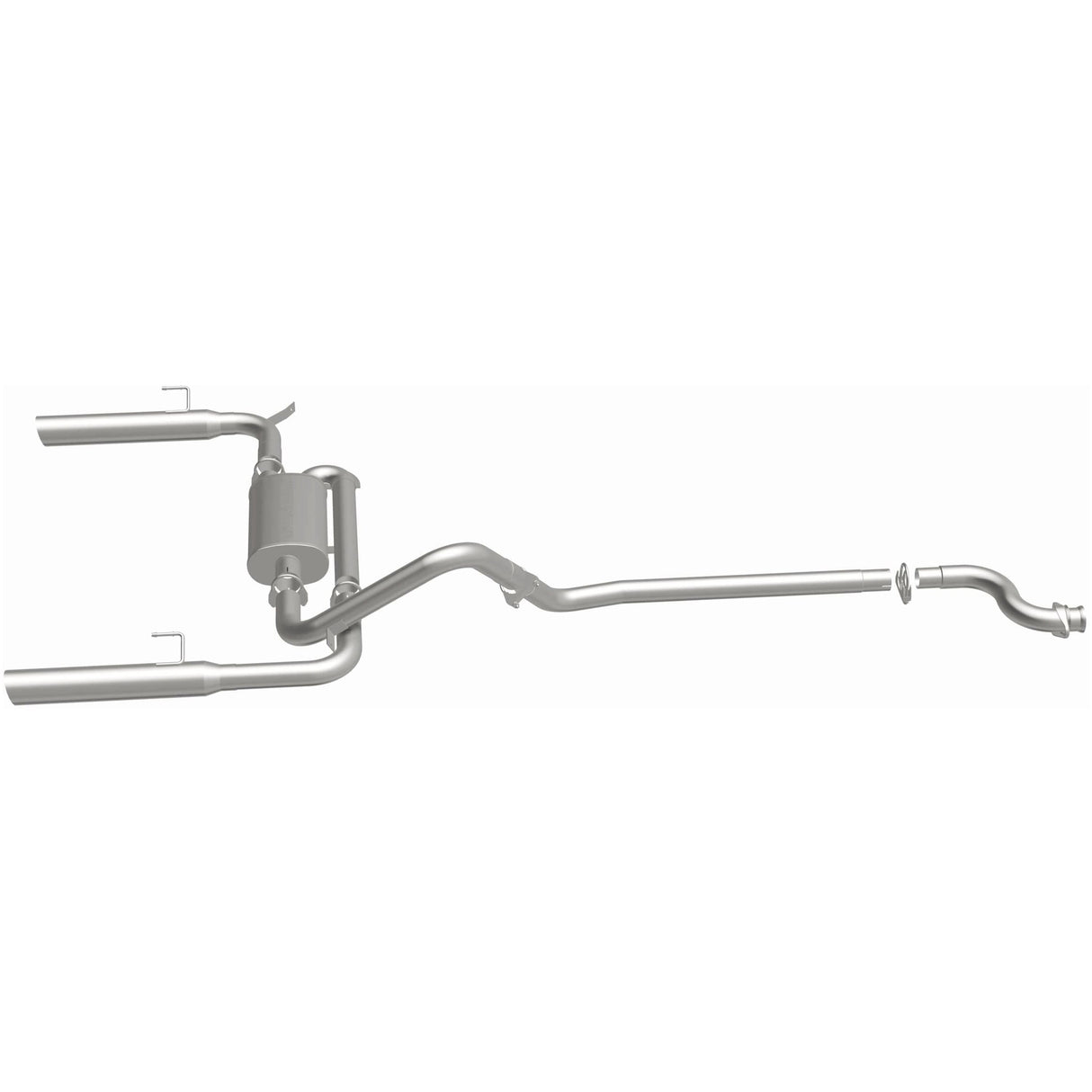 Street Series Stainless Cat-Back System MagnaFlow Exhaust Products Exhaust System Kit  AXOPROS