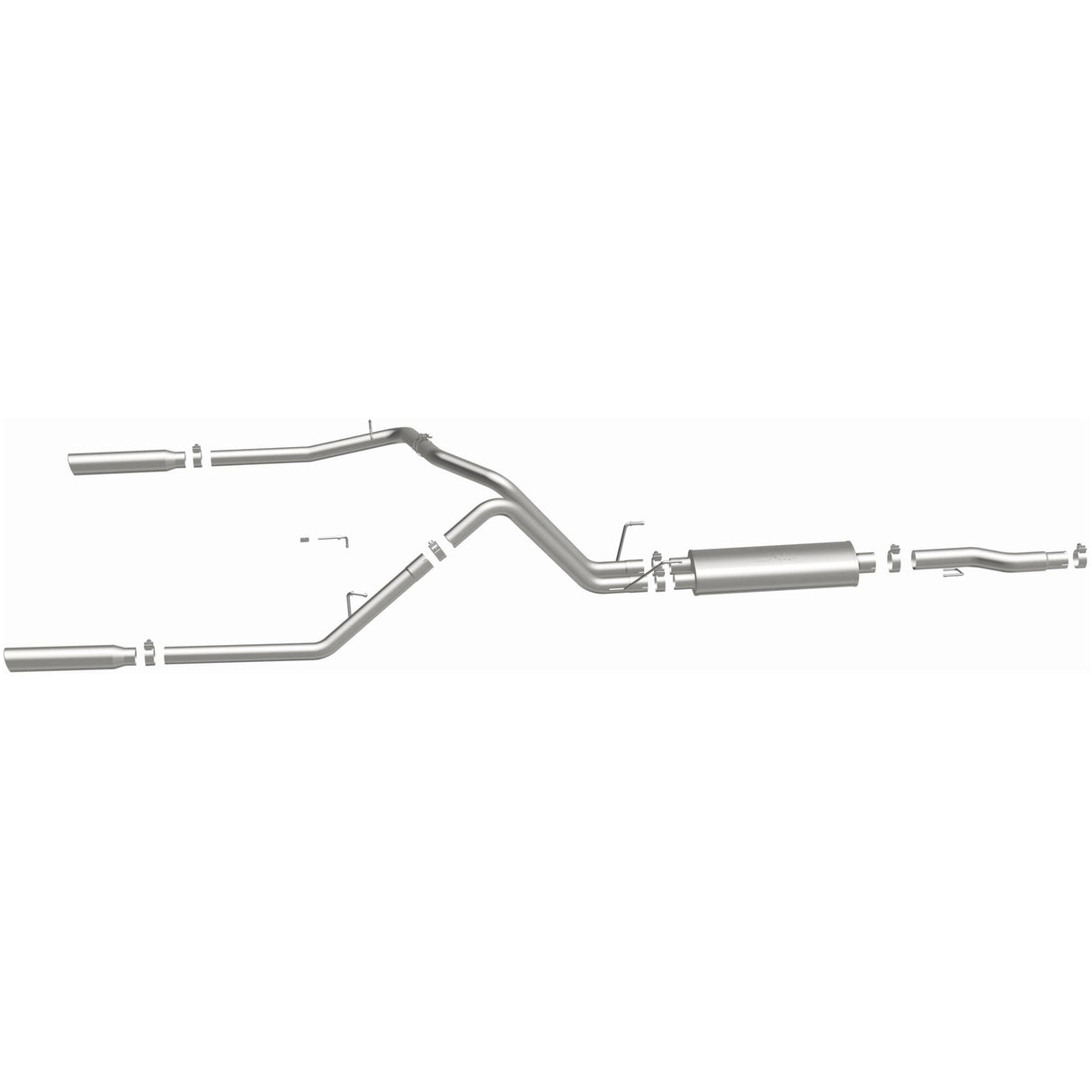 Street Series Stainless Cat-Back System MagnaFlow Exhaust Products Exhaust System Kit  AXOPROS