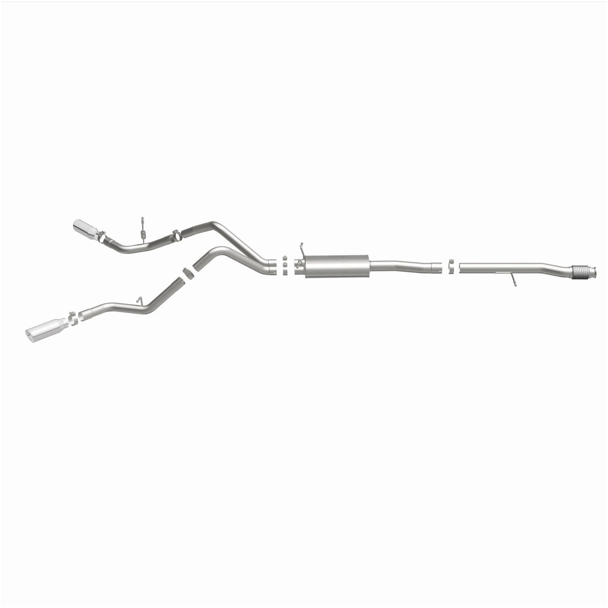 Street Series Stainless Cat-Back System MagnaFlow Exhaust Products Exhaust System Kit  AXOPROS