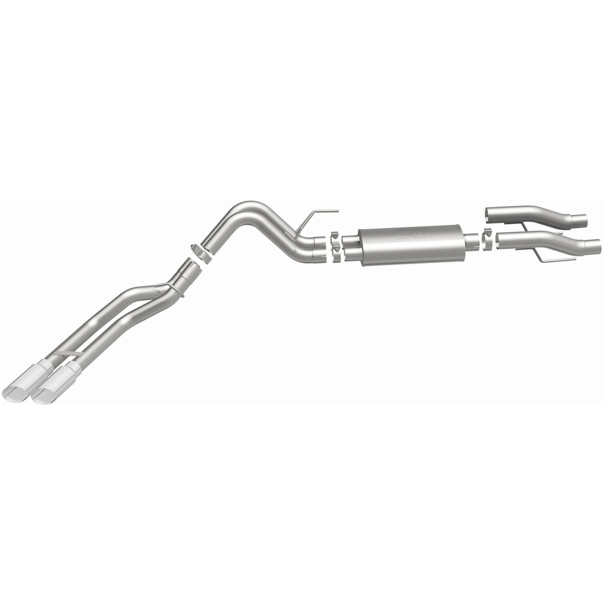 Street Series Stainless Cat-Back System MagnaFlow Exhaust Products Exhaust System Kit  AXOPROS