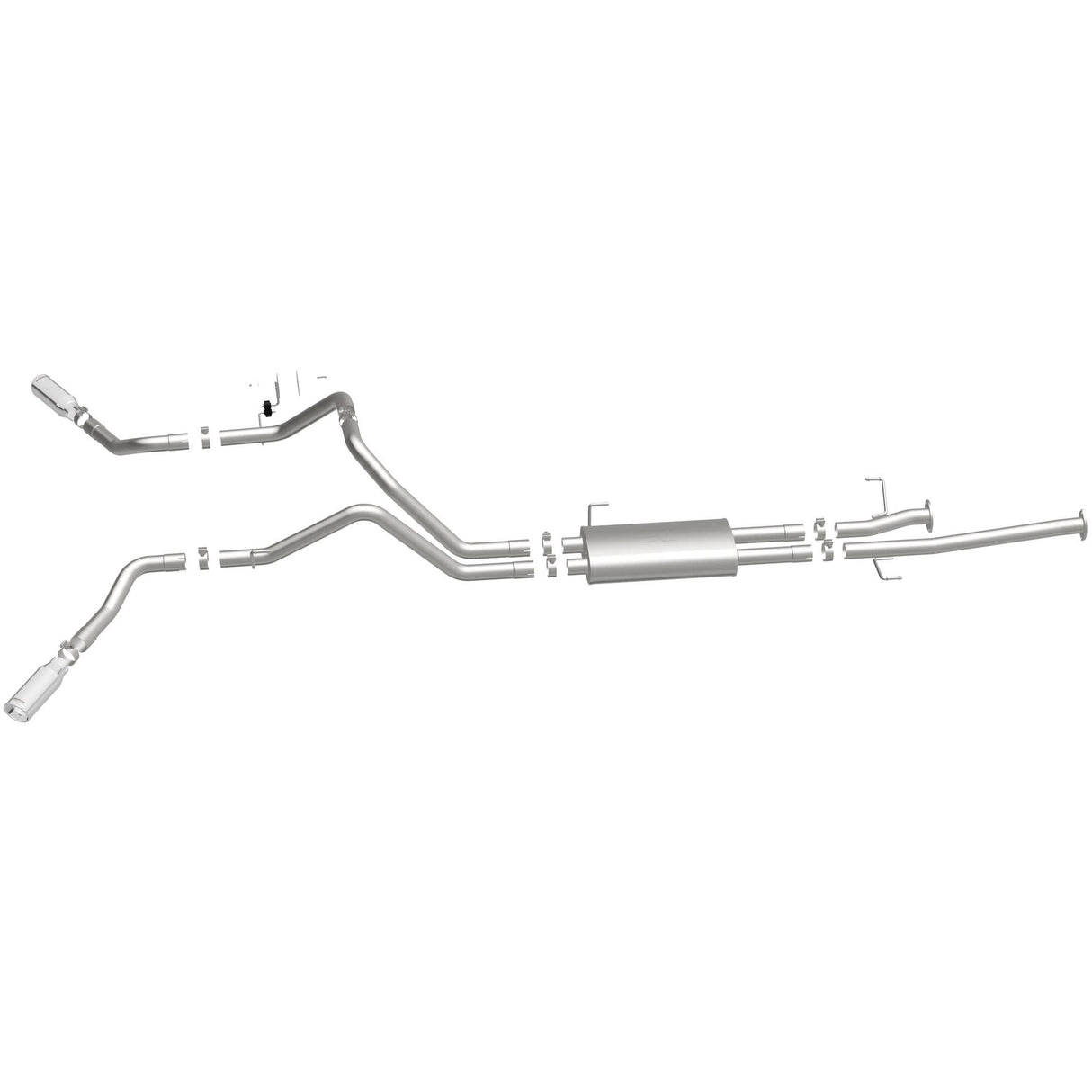Street Series Stainless Cat-Back System MagnaFlow Exhaust Products Exhaust System Kit  AXOPROS