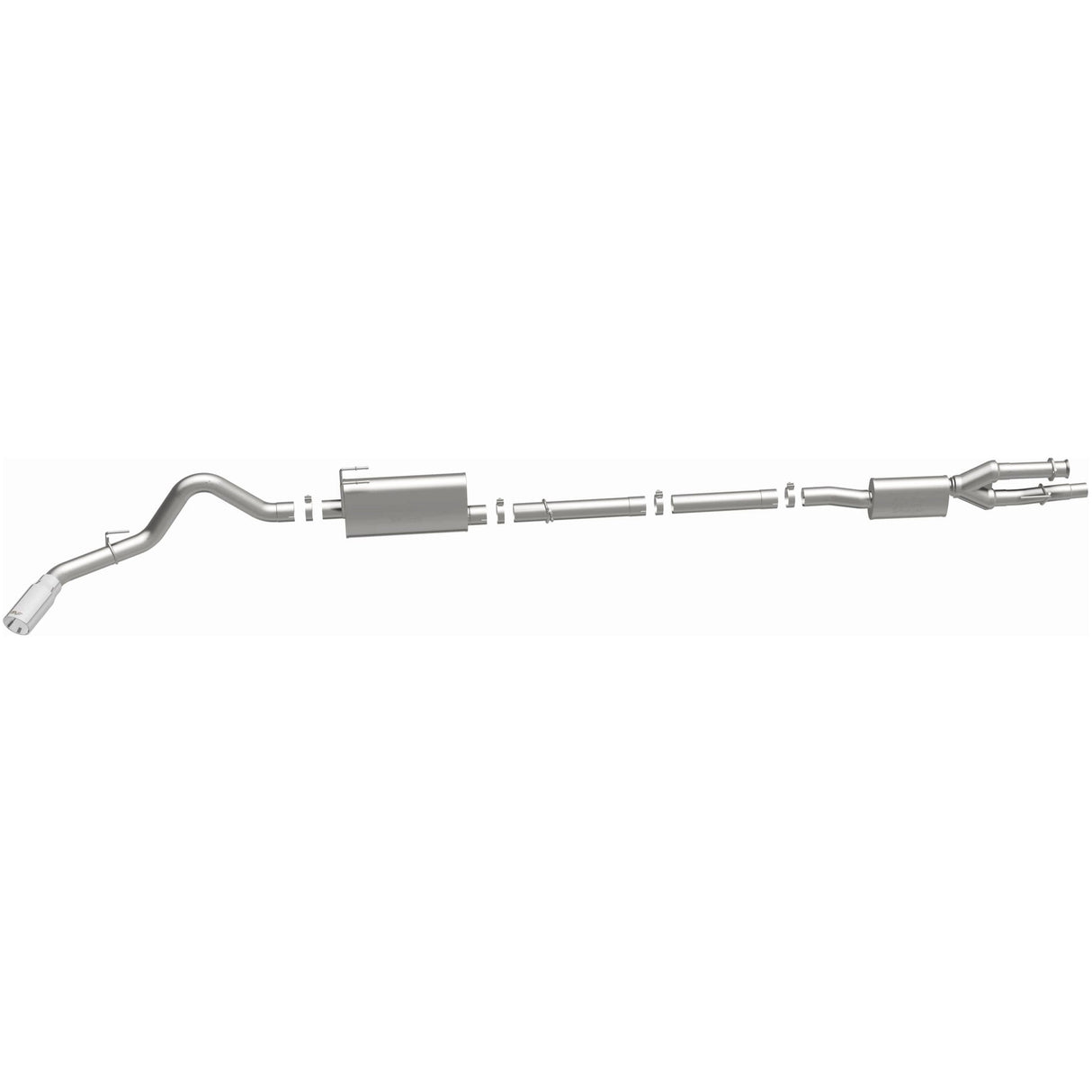 Street Series Stainless Cat-Back System MagnaFlow Exhaust Products Exhaust System Kit  AXOPROS