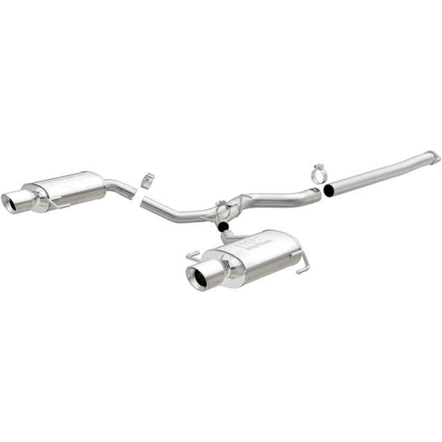 Street Series Stainless Cat-Back System MagnaFlow Exhaust Products Exhaust System Kit  AXOPROS