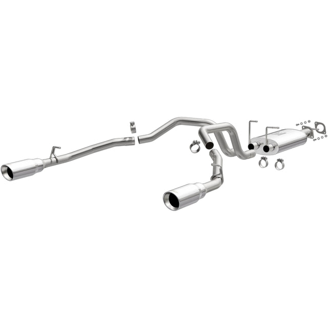 Street Series Stainless Cat-Back System MagnaFlow Exhaust Products Exhaust System Kit  AXOPROS