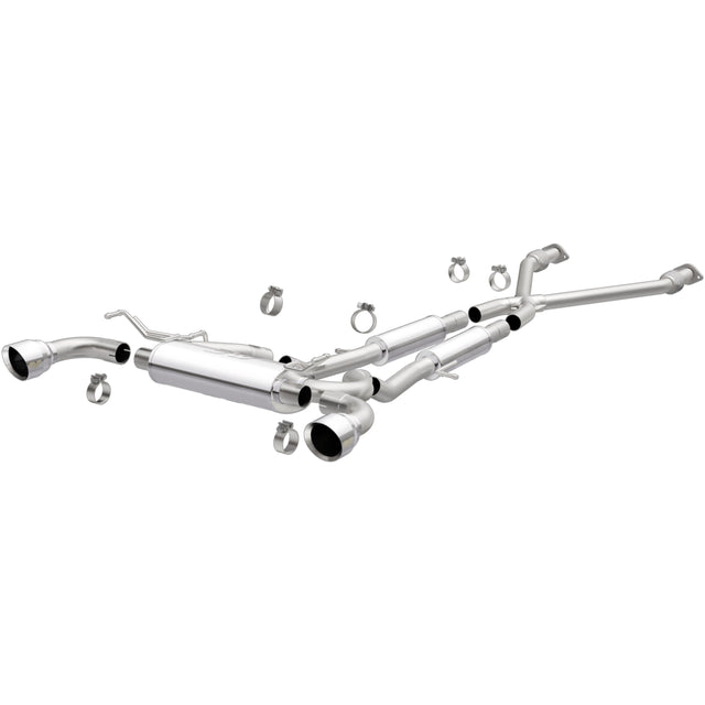 Street Series Stainless Cat-Back System MagnaFlow Exhaust Products Exhaust System Kit  AXOPROS