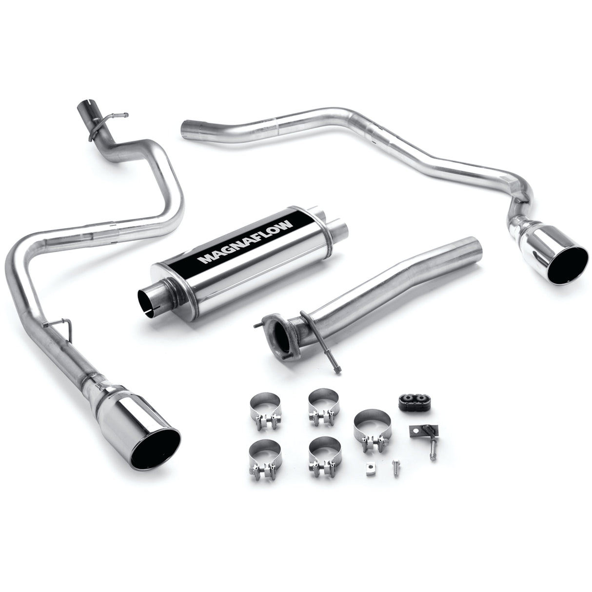 Street Series Stainless Cat-Back System MagnaFlow Exhaust Products Exhaust System Kit  AXOPROS