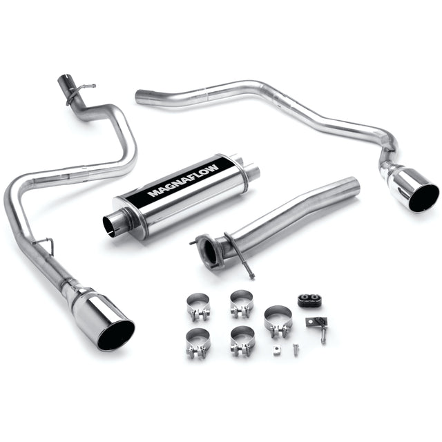 Street Series Stainless Cat-Back System MagnaFlow Exhaust Products Exhaust System Kit  AXOPROS