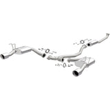 Street Series Stainless Cat-Back System MagnaFlow Exhaust Products Exhaust System Kit  AXOPROS