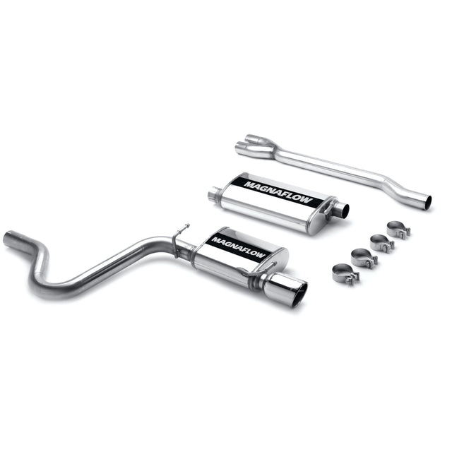 Street Series Stainless Cat-Back System MagnaFlow Exhaust Products Exhaust System Kit  AXOPROS