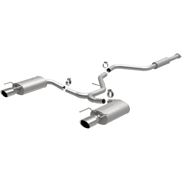 Street Series Stainless Cat-Back System MagnaFlow Exhaust Products Exhaust System Kit  AXOPROS