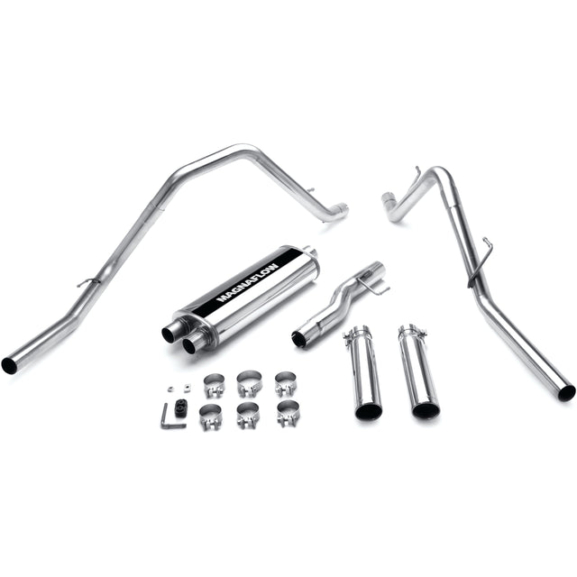 Street Series Stainless Cat-Back System MagnaFlow Exhaust Products Exhaust System Kit  AXOPROS
