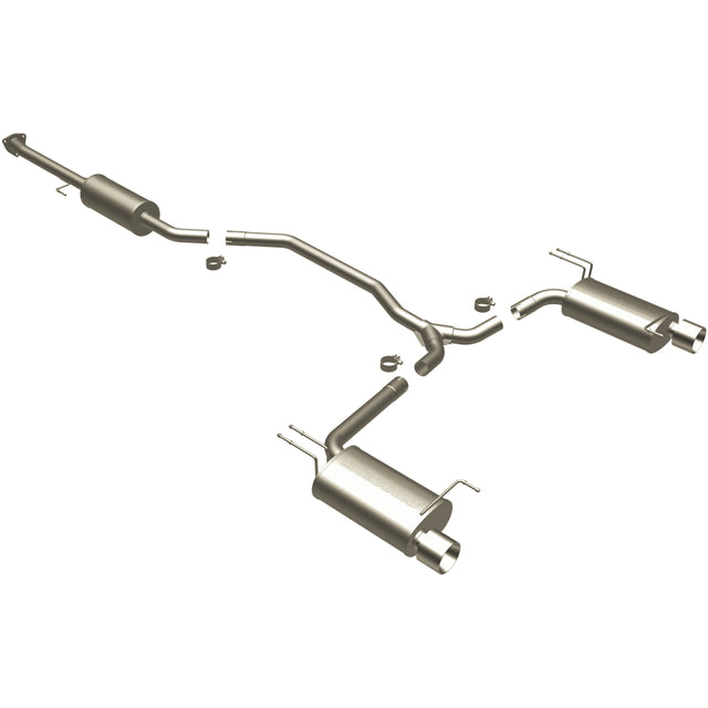 Street Series Stainless Cat-Back System MagnaFlow Exhaust Products Exhaust System Kit  AXOPROS