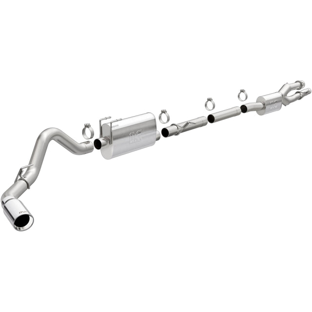 Street Series Stainless Cat-Back System MagnaFlow Exhaust Products Exhaust System Kit  AXOPROS