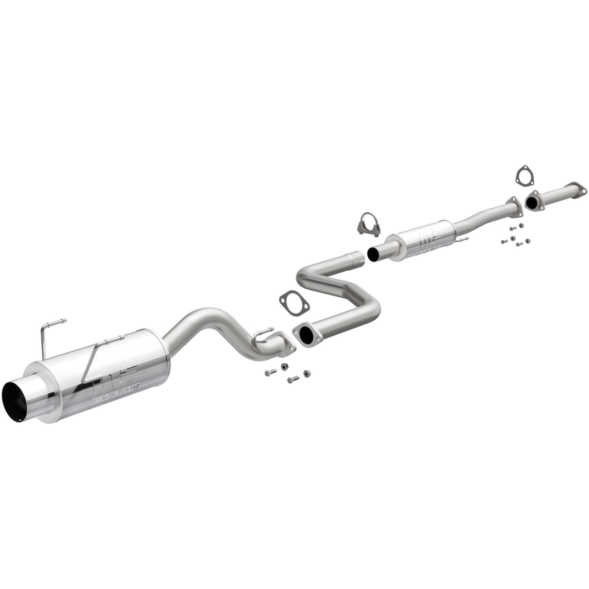 Street Series Stainless Cat-Back System MagnaFlow Exhaust Products Exhaust System Kit  AXOPROS