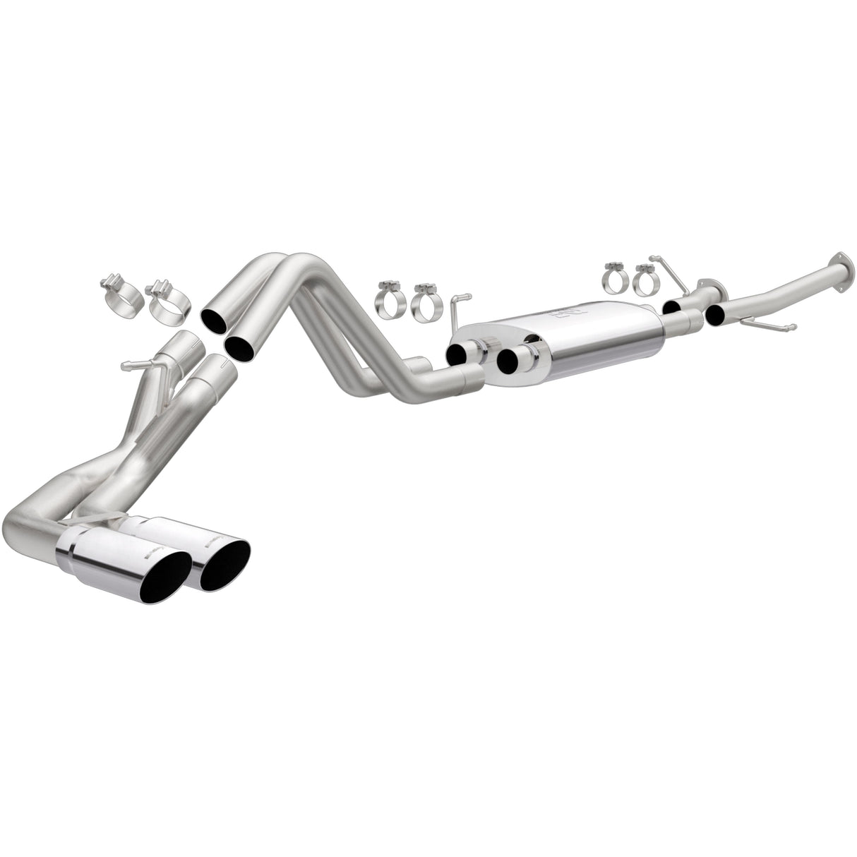 Street Series Stainless Cat-Back System MagnaFlow Exhaust Products Exhaust System Kit  AXOPROS
