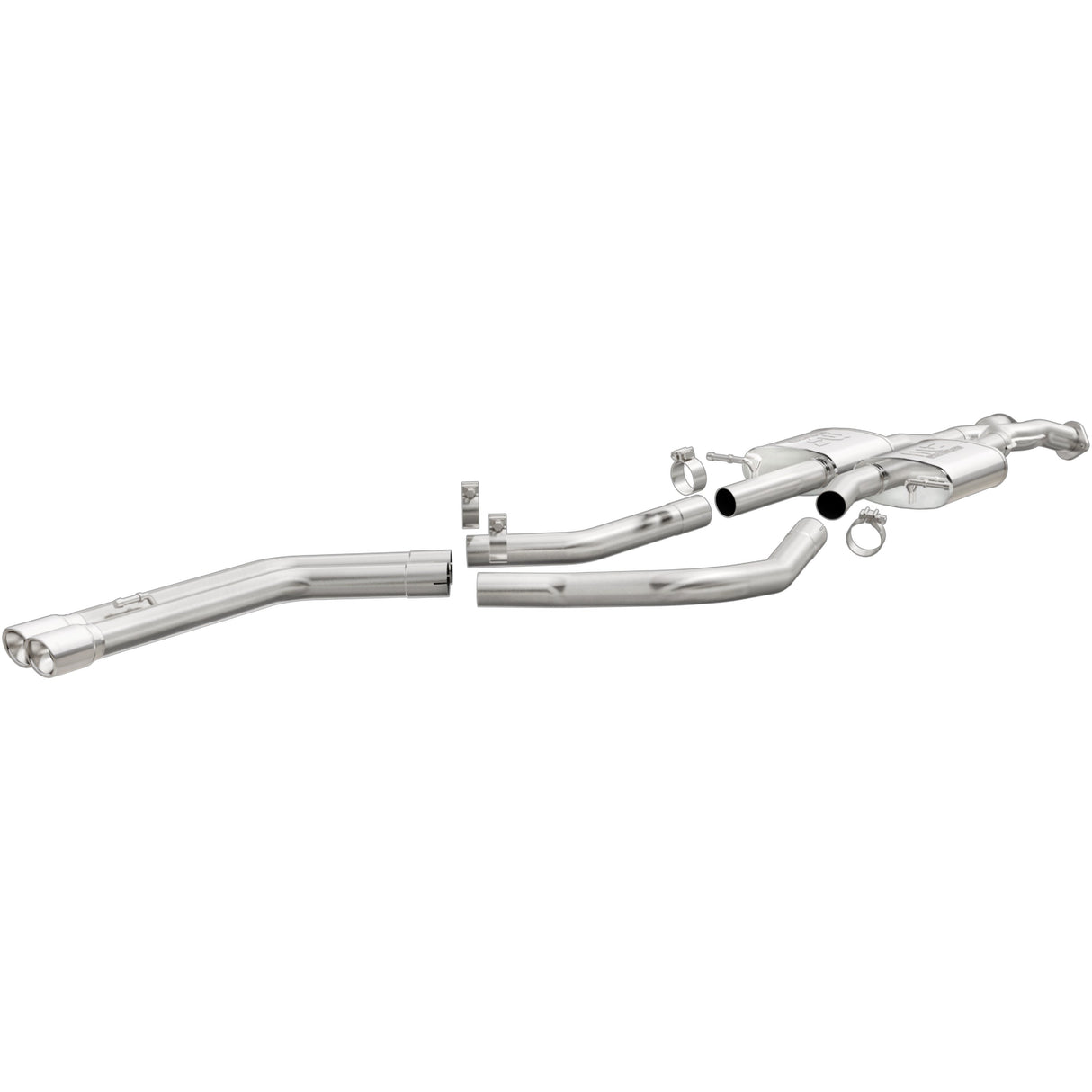 Street Series Stainless Cat-Back System MagnaFlow Exhaust Products Exhaust System Kit  AXOPROS