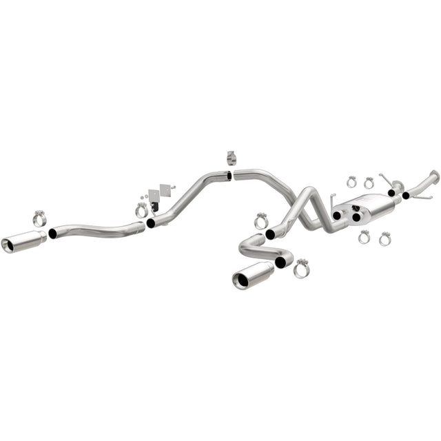 Street Series Stainless Cat-Back System MagnaFlow Exhaust Products Exhaust System Kit  AXOPROS