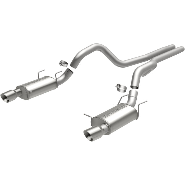 Street Series Stainless Cat-Back System MagnaFlow Exhaust Products Exhaust System Kit  AXOPROS